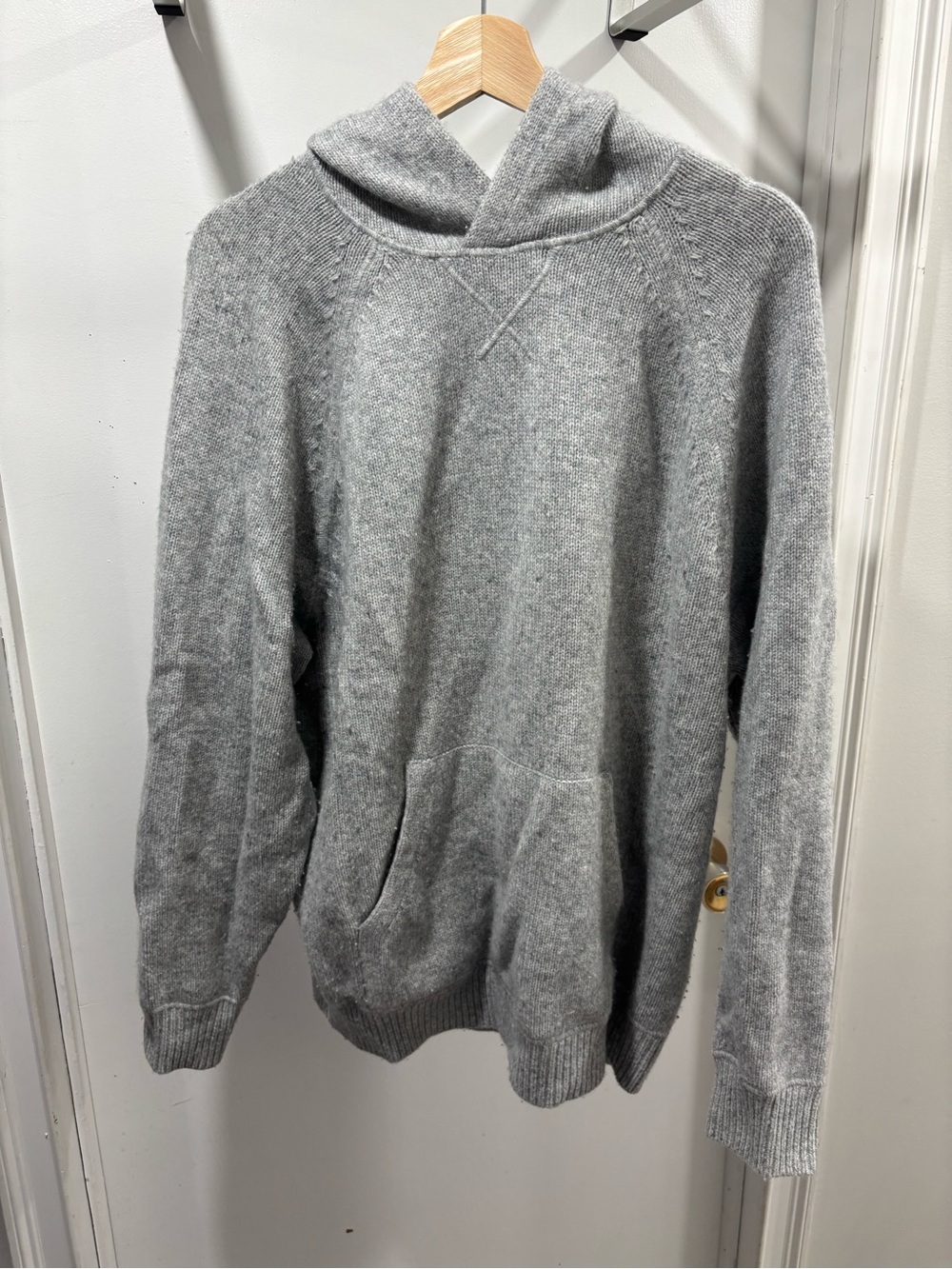 Aritzia Hooded Wool Sweater
